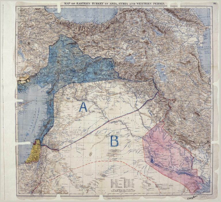 Le origini delle contese Mediorientali: dall’accordo segreto Sykes-Picot alla dichiarazione Balfour