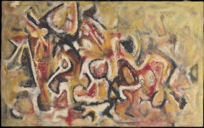 Death and the Conquistador 1959 by Aubrey Williams 1926-1990