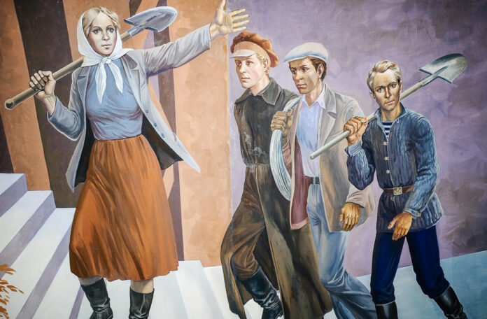 soviet-mural-kyrgyzstan