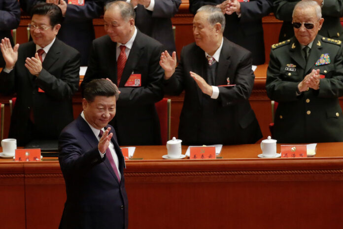 Chinese President Xi Jinping arrives for the opening of the 19th National Congress of the Communist Party of China at the Great Hall of the People in Beijing