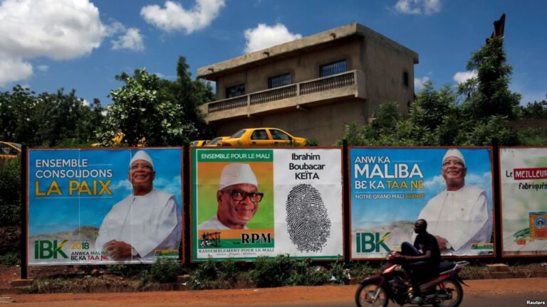 The 2018 Presidential election in Mali
