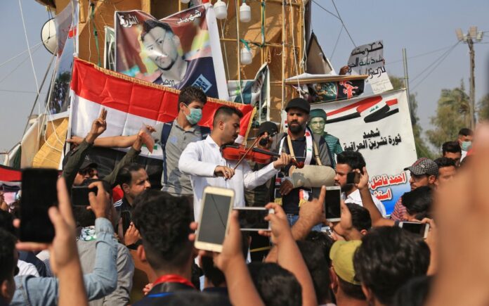 IRAQ-POLITICS-PROTESTS
