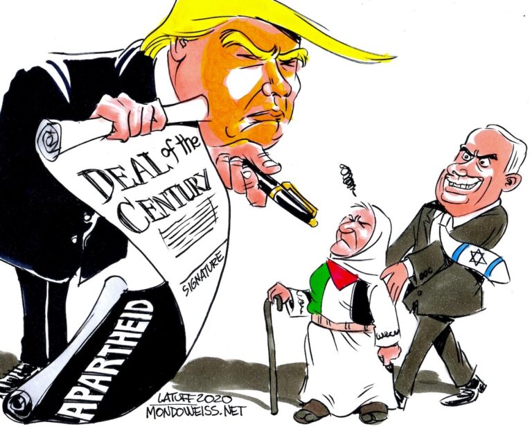 The (farce) “Deal of the Century”: a perfect distraction