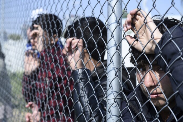 Greece Migrants Protest