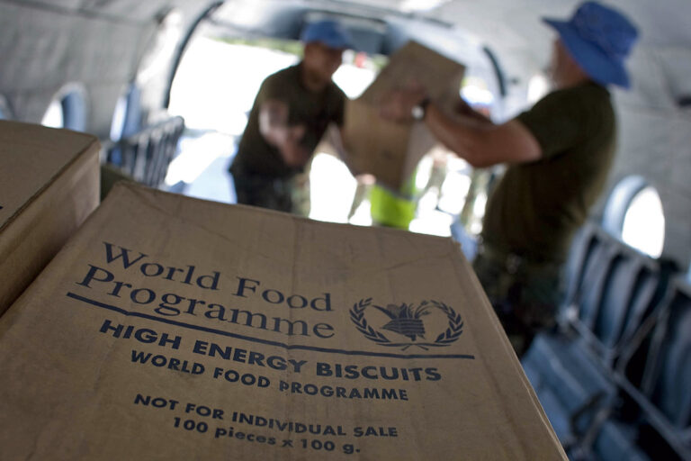 Il World Food Programme delle Nazioni Unite