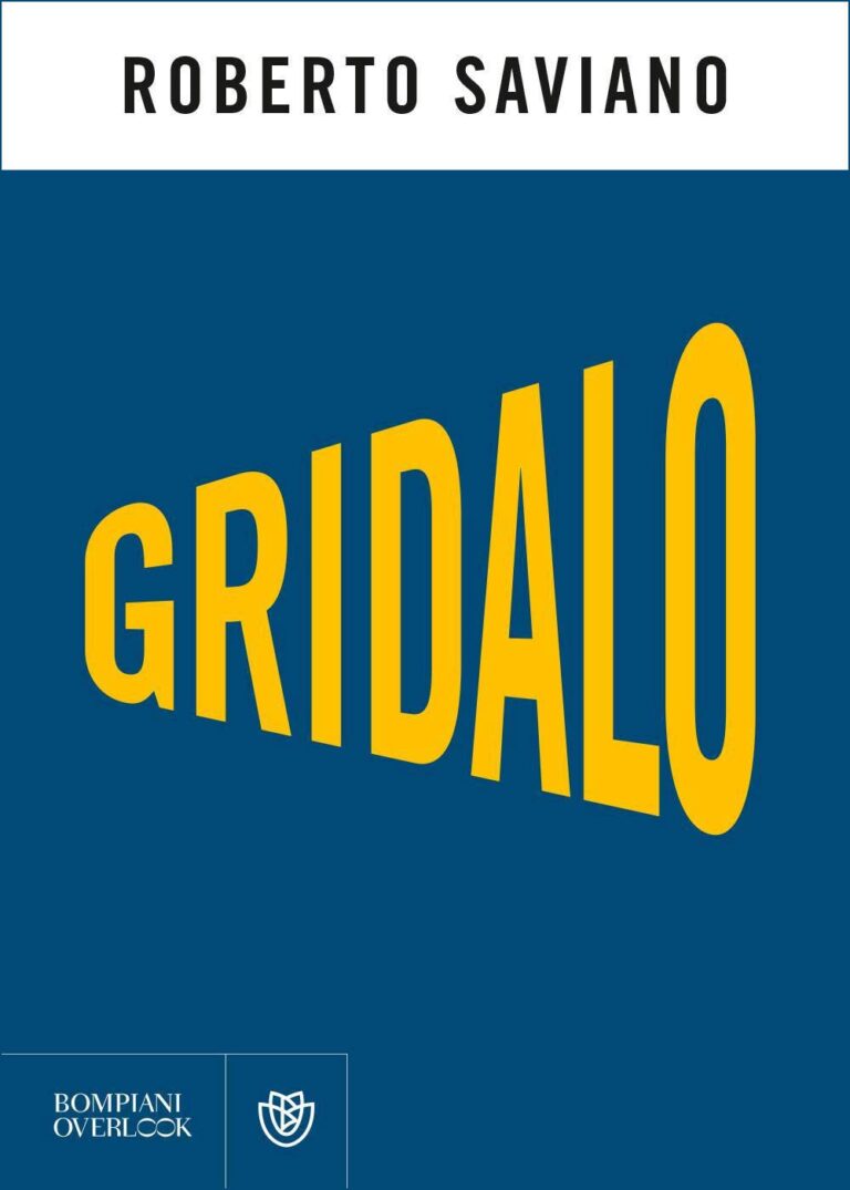 Gridalo – Roberto Saviano