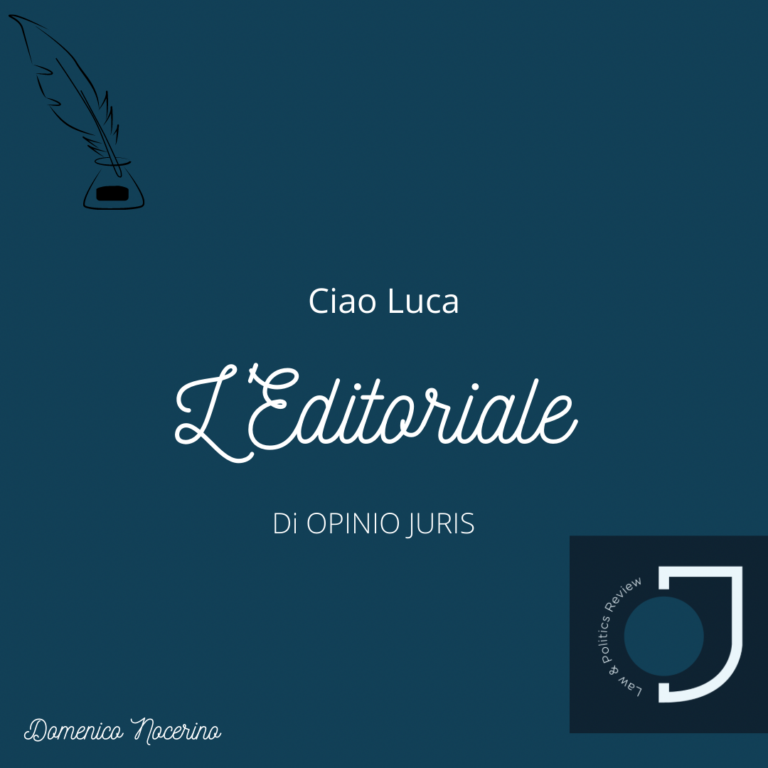 Ciao Luca