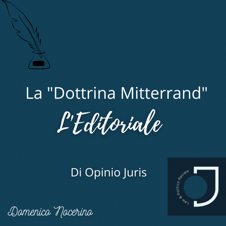 La “Dottrina Mitterrand”: L’Italia chiude i conti con il passato?
