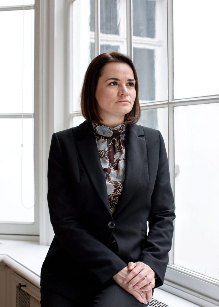 Interview to the Leader of democratic Belarus Sviatlana Tsikhanouskaya