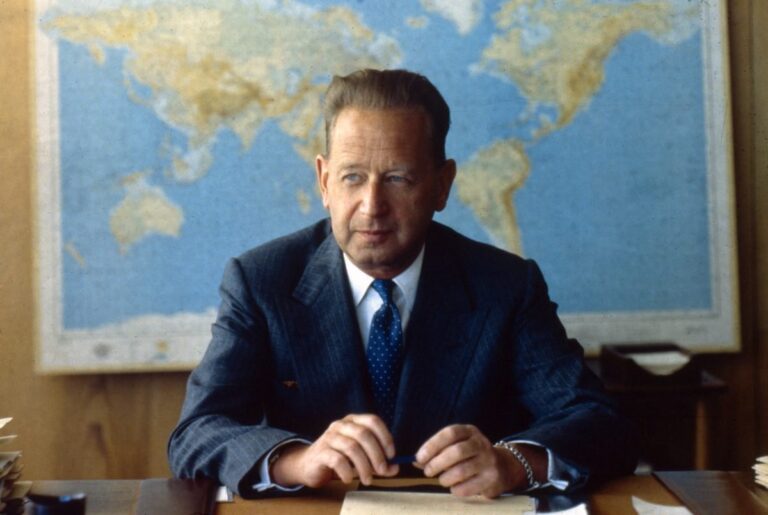 Hammarskjöld ’s plane was brought down