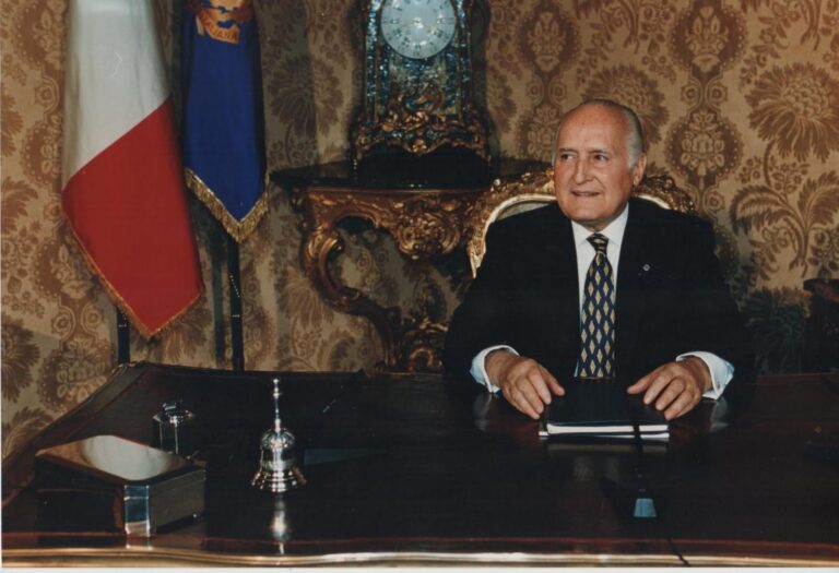 Oscar Luigi Scalfaro e quel “Io non ci sto” diventato famoso