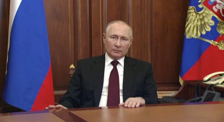 Putin dichiara guerra all’Ucraina