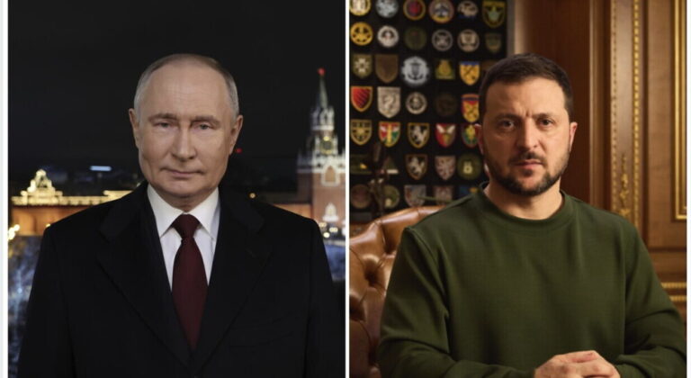 Putin e Zelens’kyj nei discorsi di fine anno