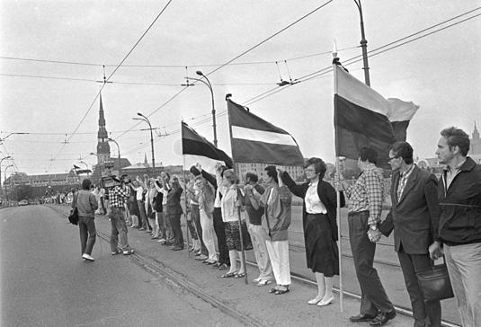 La “Catena Baltica”, la manifestazione lunga 600 chilometri