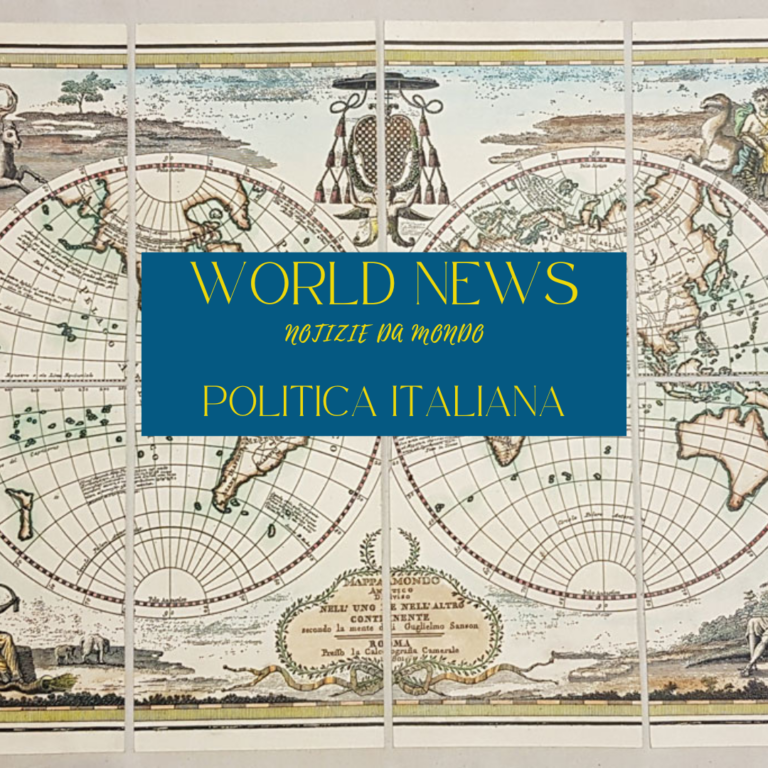 World News: notizie dal Mondo – Politica Italiana