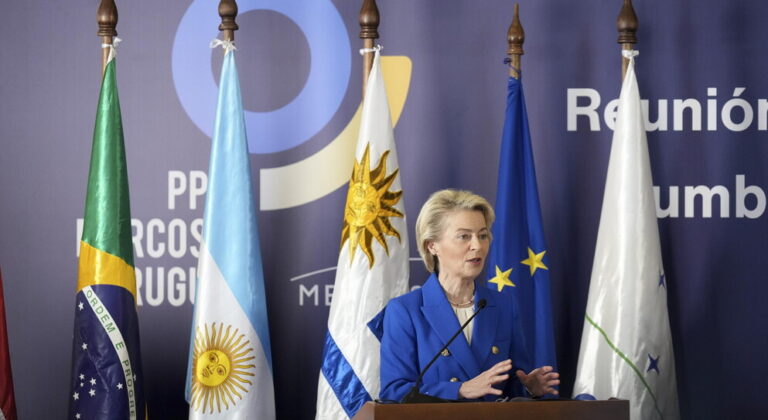 Ursula von der Leyen sui rapporti tra UE e Mercosur