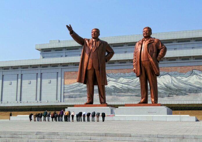 Città di Pyongyang capitale della Corea del Nord